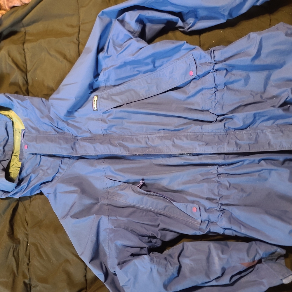 Blue Hooded Jacket